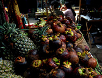 Mangosteen at Pasar Ubud